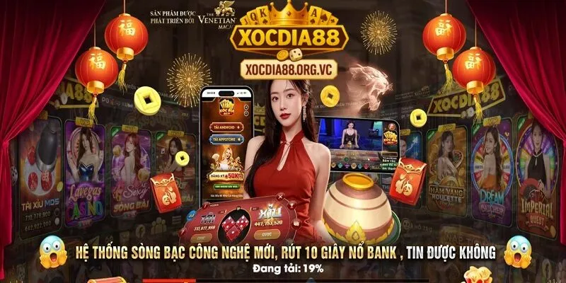 Hấp dẫn từ cái nhìn đầu tiên với giao diện ấn tượng tại cổng game xóc đĩa 88